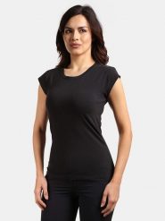 Kilpi Koszulka "Promo" w kolorze czarnym rozmiar: 46. Czarne bluzki damskie Kilpi, bez wzorów, bez kołnierzyka, bez ramiączek. Za 69.75 zł.