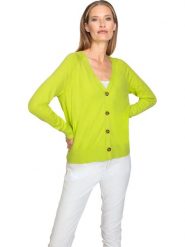 Heine Kardigan w kolorze żółtym rozmiar: 40. Żółte kardigany damskie Heine, bez wzorów. Za 52.92 zł.