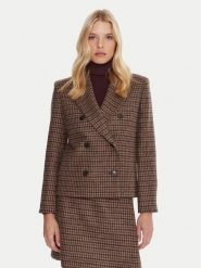 Weekend Max Mara Marynarka Gerusia 2525046032 Brązowy Regular Fit. Brązowe marynarki i żakiety damskie Weekend Max Mara, bez wzorów, z wełny. Za 1,969.00 zł.
