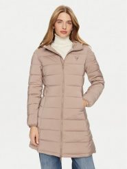 Guess Płaszcz zimowy New Aleta V4YL05 WF3X0 Szary Regular Fit. Szare płaszcze damskie Guess, na zimę, xs, z aplikacjami, z syntetyku, bez kaptura. Za 699.99 zł.