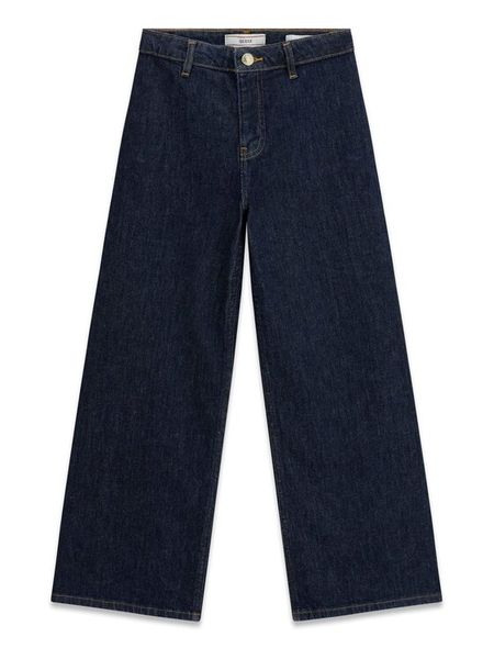 Guess Jeansy J6YA04 D1211 Granatowy Regular Fit. Niebieskie jeansy dziewczęce Guess, z aplikacjami, z bawełny. Za 234.99 zł.