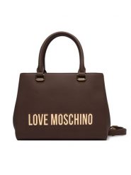 LOVE MOSCHINO Torebka JC4022PP1PKD0300 Brązowy. Brązowe torebki klasyczne damskie Love Moschino, ze skóry, bez dodatków. Za 1,029.00 zł.