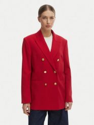 Tommy Hilfiger Marynarka WW0WW50784 Czerwony Relaxed Fit. Czerwone marynarki i żakiety damskie Tommy Hilfiger, bez wzorów, z syntetyku. Za 1,399.00 zł.