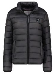 Geographical Norway Kurtka pikowana "Atikahadge" w kolorze czarnym rozmiar: XL. Czarne kurtki damskie Geographical Norway, xl, bez wzorów, bez kaptura. Za 170.87 zł.