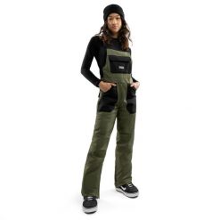 Spodnie snowboardowe z szelkami damskie B1-W Klosters. Zielone spodnie sportowe damskie SIROKO, l, bez wzorów, snowboardowy. W wyprzedaży za 478.95 zł.