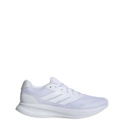 Buty Runfalcon 5 Running. Białe obuwie sportowe damskie Adidas, bez zapięcia, do biegania. Za 259.00 zł.