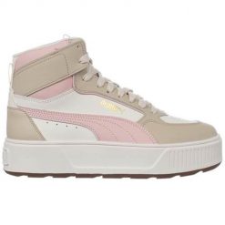 Buty do chodzenia damskie Puma Karmen Rebelle Mid. Brązowe obuwie sportowe damskie Puma, z gumy, bez zapięcia, trekkingowe. Za 299.99 zł.