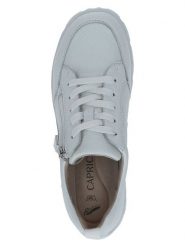 Caprice Skórzane sneakersy w kolorze białym rozmiar: 37. Białe obuwie sportowe damskie Caprice, bez zapięcia. Za 253.54 zł.
