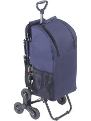 Wenko Wózek w kolorze granatowym na zakupy - 58 x 103 x 39 cm rozmiar: onesize. Niebieskie shopper bag Wenko, bez wzorów, z materiału, bez dodatków. Za 195.99 zł.