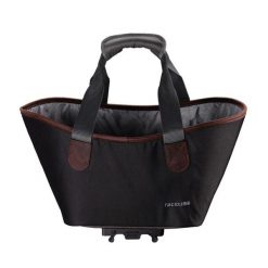 Systemowa torba na zakupy AGNETHA. Czarne shopper bag RACKTIME, bez wzorów, bez dodatków. Za 339.90 zł.