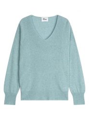 Just Cashmere Kaszmirowy sweter "Birse" w kolorze błękitnym rozmiar: M. Niebieskie swetry klasyczne damskie Just Cashmere, m, z kaszmiru, bez kołnierzyka. Za 426.40 zł.