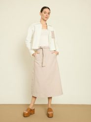 BGN Spódnica w kolorze beżowym rozmiar: 40. Brązowe spódnice damskie BGN, na co dzień, bez wzorów, z tkaniny, maxi. Za 121.99 zł.