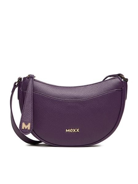 MEXX Torebka C-MEXX-L-008-08 Fioletowy. Fioletowe listonoszki damskie Mexx, bez wzorów, z materiału, bez dodatków. Za 159.99 zł.