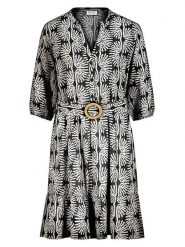 Sublevel Sukienka w kolorze czarnym rozmiar: L. Czarne sukienki damskie Sublevel, bez wzorów, z tkaniny, bez ramiączek. Za 119.12 zł.