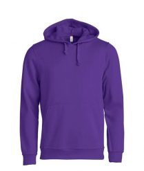 Clique Basic Hoody bluza z kapturem, wytrzymała tkanina – bright lilac. Czerwone bluzy damskie CLIQUE, l, bez wzorów, z bawełny, z kapturem. Za 173.16 zł.