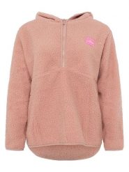 Zwillingsherz Bluza polarowa w kolorze jasnoróżowym rozmiar: L. Różowe bluzy damskie Zwillingsherz, l, bez wzorów, z polaru, bez kaptura. Za 130.99 zł.