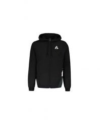 Bluza z kapturem Le Coq Sportif. Czarne bluzy damskie le coq sportif, xs, bez wzorów, z materiału, z kapturem. Za 347.50 zł.
