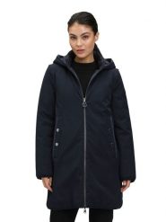 Betty Barclay Płaszcz zimowy w kolorze granatowym rozmiar: 42. Niebieskie płaszcze damskie Betty Barclay, na zimę, bez wzorów, z puchu, bez kaptura. Za 448.99 zł.