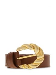 Guess Pasek 183324 Brązowy. Brązowe paski damskie Guess, z aplikacjami. Za 324.99 zł.