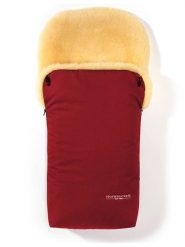 Hofbrucker Śpiworek "Putzi" w kolorze czerwonym - 90 x 35 cm rozmiar: onesize. Czerwone akcesoria do wózków Hofbrucker. Za 704.47 zł.