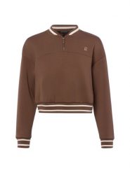 Armani Exchange Bluza Kobiety brązowy, M. Brązowe bluzy damskie Armani Exchange, m, bez wzorów, z wiskozy, bez kaptura. Za 279.95 zł.