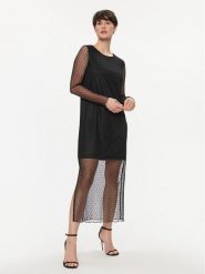 Pieces Sukienka koktajlowa 17146719 Czarny Regular Fit. Czarne sukienki damskie Pieces, bez wzorów, z syntetyku, wizytowe, bez ramiączek. Za 339.99 zł.