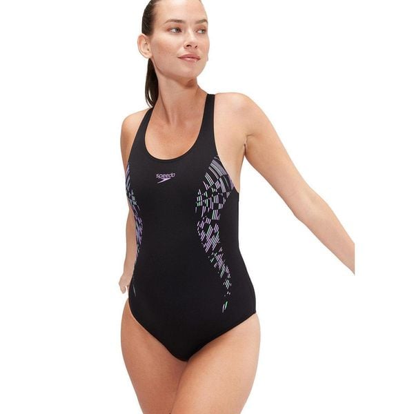 Strój Kąpielowy Speedo Muscleback – Granatowy / Wielokolorowy – Rozmiar 28. Fioletowe stroje jednoczęściowe Speedo, bez wzorów. Za 1,040.07 zł.