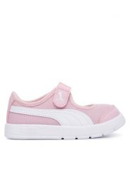 Puma Baleriny Courtflex v3 Lina V Inf 400579 02 Różowy. Czerwone baleriny dziewczęce Puma, bez wzorów, bez obcasa, bez zapięcia. Za 149.99 zł.