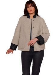 WITT WEIDEN Kurtka przejściowa w kolorze beżowym rozmiar: 38. Brązowe kurtki damskie WITT WEIDEN, bez wzorów, bez kaptura. Za 479.76 zł.