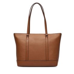 Torebka MICHAEL Michael Kors. Brązowe shopper bag MICHAEL Michael Kors, bez wzorów, bez dodatków. Za 1,159.00 zł.