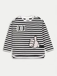 Coccodrillo Bluzka ZC4143104CGK Kolorowy Regular Fit. Bluzki i koszule dziewczęce COCCODRILLO, bez wzorów, z bawełny, bez kołnierzyka, bez ramiączek. Za 39.90 zł.