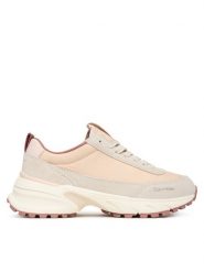 Calvin Klein Sneakersy Hike Runner Mg Nylon Mix YW0YW02075 Różowy. Czerwone obuwie sportowe damskie Calvin Klein, z nylonu, bez zapięcia. Za 529.99 zł.