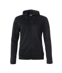 Clique Ottawa Women bluza z kapturem z miękkiego poliestru – black. Czarne bluzy damskie CLIQUE, m, bez wzorów, z materiału, z kapturem. Za 244.45 zł.
