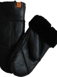 Kaiser Naturfellprodukte Wełniane rękawiczki "Nappa" w kolorze czarnym rozmiar: 7. Czarne rękawiczki damskie Kaiser Naturfellprodukte, bez wzorów, z materiału. Za 109.00 zł.