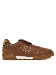 Coach Sneakersy Match CCI43 Brązowy. Brązowe obuwie sportowe damskie Coach, ze skóry, bez zapięcia. Za 769.99 zł.