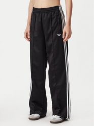 Adidas Spodnie dresowe Satin Sst KS9372 Czarny Loose Fit. Czarne spodnie dresowe damskie Adidas, xs, bez wzorów, z dresówki. Za 349.99 zł.