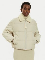 Calvin Klein Jeans Kurtka zimowa Aviator J20J224121 Beżowy Relaxed Fit. Brązowe kurtki damskie Calvin Klein Jeans, na zimę, l, bez wzorów, z jeansu, bez kaptura. Za 549.99 zł.