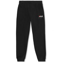Spodnie Dresowe Unisex Fila Sportowe Dresy Treningowe Bawełniane. Czarne spodnie sportowe damskie Fila, l, bez wzorów, z bawełny. Za 297.98 zł.