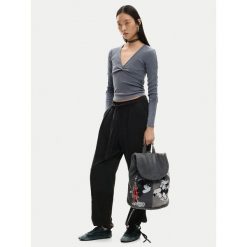 Plecak Desigual. Szare plecaki Desigual, bez wzorów. Za 499.99 zł.