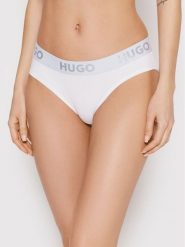 Hugo Figi klasyczne Brief Sporty Logo 50469643 Biały. Białe figi Hugo, bez wzorów, z bawełny. Za 99.99 zł.