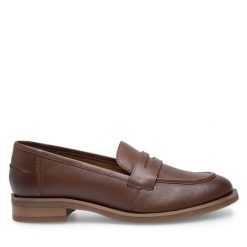 Mokasyny Lasocki. Brązowe mokasyny damskie Lasocki, bez obcasa. Za 199.99 zł.