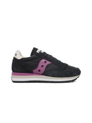 Saucony Skórzane sneakersy Garvalin w kolorze fioletowo-czarnym rozmiar: 37. Czarne obuwie sportowe damskie Saucony, bez zapięcia. Za 242.13 zł.