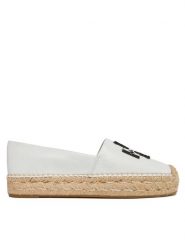 Tory Burch Espadryle Ines 144346 Biały. Białe espadryle damskie Tory Burch, bez wzorów, ze skóry, bez obcasa. Za 1,979.00 zł.