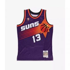 Koszulka NBA Phoenix Suns Steve Nash Swingman 1996/97. Koszulki damskie Mitchell & Ness, bez wzorów, bez kołnierzyka, bez ramiączek. W wyprzedaży za 421.50 zł.