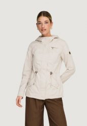 Parka Kobieta ONLY Onllorca Life Canvas Cc Otw. Brązowe parki damskie Only, l, z bawełny, bez kaptura. Za 309.80 zł.