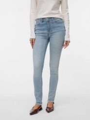 Vero Moda Dżinsy - Skinny fit - w kolorze błękitnym rozmiar: XS/L32. Niebieskie jeansy damskie Vero Moda. Za 126.99 zł.