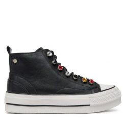 Trampki GOE. Czarne trampki damskie GOE, bez wzorów, bez zapięcia. Za 259.99 zł.