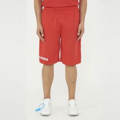 Krótkie Spodenki Damskie Biegowe Portland Czerwone. Czerwone spodenki sportowe damskie LEGEA, m, bez wzorów, z poliesteru, do biegania. Za 64.00 zł.