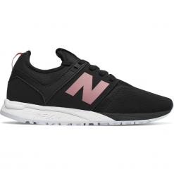 New Balance WRL247EP. Czarne obuwie sportowe damskie New Balance, z materiału. W wyprzedaży za 279.99 zł.