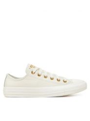 Converse Trampki Chuck Taylor All Star Gold A13814C Écru. Trampki damskie Converse, bez wzorów, ze skóry, bez zapięcia. Za 319.99 zł.